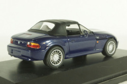 BMW Z3 Softtop blue, Schuco 1:43