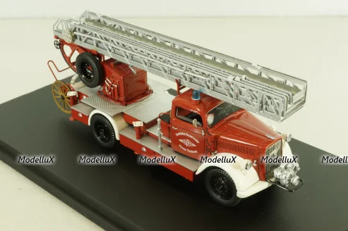 Opel Blitz S 3t Metz DL18 Feuerwehr Theimer 1955, 03071, Schuco 1:43