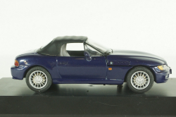 BMW Z3 Softtop blue, Schuco 1:43