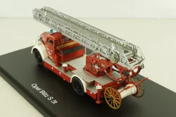 Opel Blitz S 3t Metz DL18 Feuerwehr Theimer 1955, 03071, Schuco 1:43