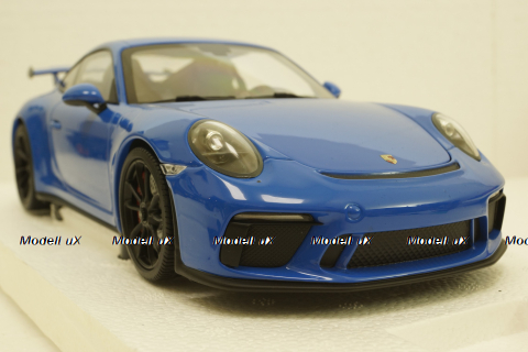 Porsche 911 GT3 2018  BLUE, 110067024, Minichamps 1:18