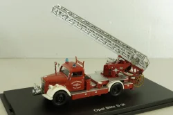 Opel Blitz S 3t Metz DL18 Feuerwehr Theimer 1955, 03071, Schuco 1:43