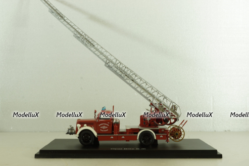 Opel Blitz S 3t Metz DL18 Feuerwehr Theimer 1955, 03071, Schuco 1:43