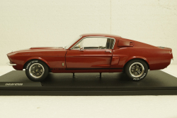 Shelby GT500 1967 red with black stripes, S1802909, Solido 1:18
