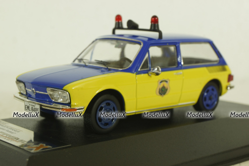 Volkswagen Brasilia Polizia Rodoviaria Federal, VW Brasilia 1975, PRD237, PremiumX 1:43