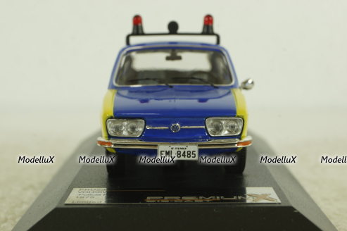 Volkswagen Brasilia Polizia Rodoviaria Federal, VW Brasilia 1975, PRD237, PremiumX 1:43