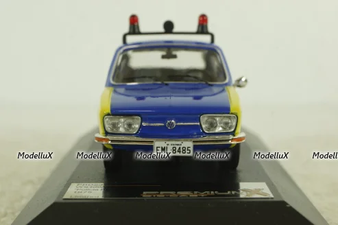 Volkswagen Brasilia Polizia Rodoviaria Federal, VW Brasilia 1975, PRD237, PremiumX 1:43