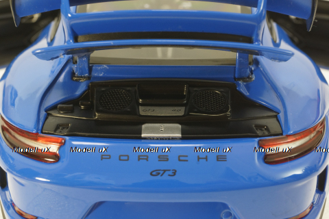Porsche 911 GT3 2018  BLUE, 110067024, Minichamps 1:18