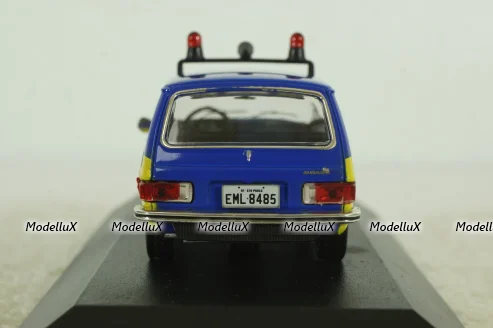 Volkswagen Brasilia Polizia Rodoviaria Federal, VW Brasilia 1975, PRD237, PremiumX 1:43