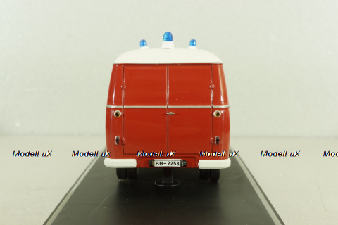Mercedes L 319 bus Feuerwehr Baden, 03351, Schuco 1:43