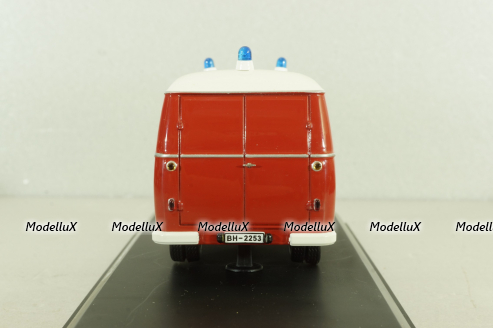 Mercedes L 319 bus Feuerwehr Baden, 03351, Schuco 1:43