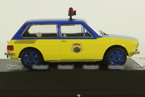 Volkswagen Brasilia Polizia Rodoviaria Federal, VW Brasilia 1975, PRD237, PremiumX 1:43