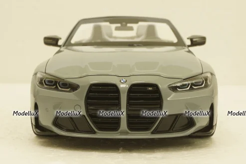BMW M4 Cabriolet 2020 Grey Metallic, 110021032, Minichamps 1:18