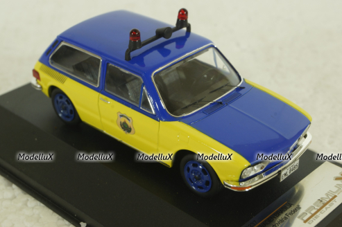 Volkswagen Brasilia Polizia Rodoviaria Federal, VW Brasilia 1975, PRD237, PremiumX 1:43