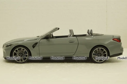 BMW M4 Cabriolet 2020 Grey Metallic, 110021032, Minichamps 1:18