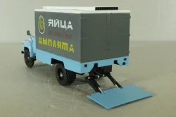 ШЗСА-3716(53) "Яйца, цыплята" на шасси Газ-53, голубой/серый Автоистория 1:43