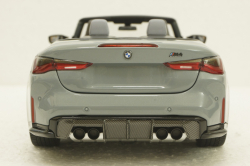 BMW M4 Cabriolet 2020 Grey Metallic, 110021032, Minichamps 1:18
