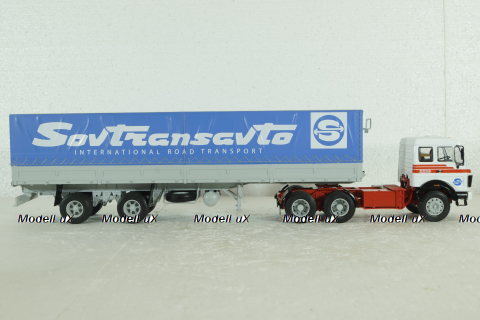 Mercedes NG2232 с полуприцепом Fruehauf Savoyarde Sovtransavto, SSM1558, SSM 1:43