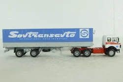 Mercedes NG2232 с полуприцепом Fruehauf Savoyarde Sovtransavto, SSM1558, SSM 1:43