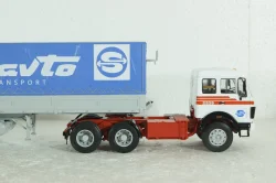 Mercedes NG2232 с полуприцепом Fruehauf Savoyarde Sovtransavto, SSM1558, SSM 1:43