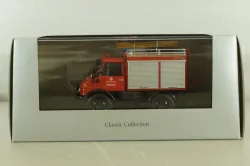 Mercedes Unimog 406 4x4  Feuerwehr Weiherhammer, B66042529, Schuco 1:43
