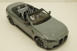 BMW M4 Cabriolet 2020 Grey Metallic, 110021032, Minichamps 1:18