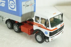 Mercedes NG2232 с полуприцепом Fruehauf Savoyarde Sovtransavto, SSM1558, SSM 1:43
