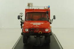 Mercedes Unimog 406 4x4  Feuerwehr Weiherhammer, B66042529, Schuco 1:43 (Без картонной коробки)