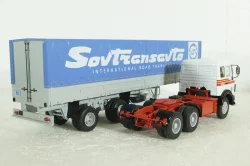 Mercedes NG2232 с полуприцепом Fruehauf Savoyarde Sovtransavto, SSM1558, SSM 1:43