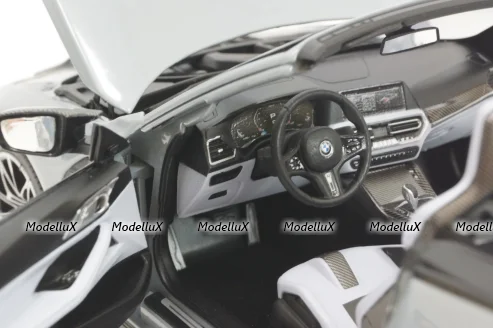 BMW M4 Cabriolet 2020 Grey Metallic, 110021032, Minichamps 1:18