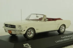 Ford Mustang Convertible 1965, white, T9-43012, Triple9 1:43 Уценка!