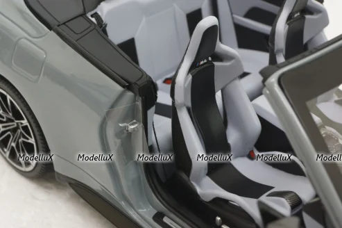 BMW M4 Cabriolet 2020 Grey Metallic, 110021032, Minichamps 1:18