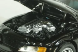 BMW Z3 black, Schuco 1:43