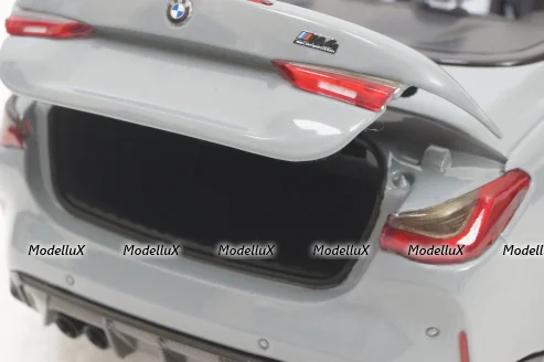 BMW M4 Cabriolet 2020 Grey Metallic, 110021032, Minichamps 1:18