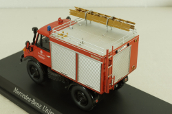 Mercedes Unimog 406 4x4  Feuerwehr Weiherhammer, B66042529, Schuco 1:43 (Без картонной коробки)