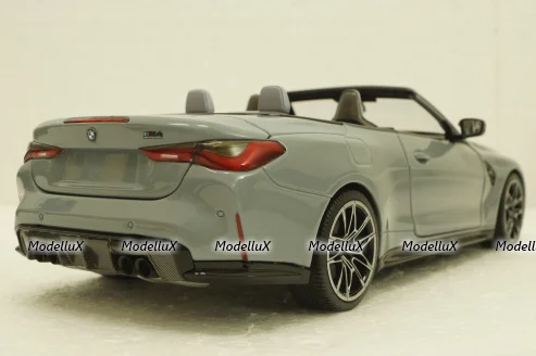 BMW M4 Cabriolet 2020 Grey Metallic, 110021032, Minichamps 1:18