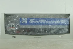 Mercedes NG2232 с полуприцепом Fruehauf Savoyarde Sovtransavto, SSM1558, SSM 1:43
