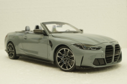 BMW M4 Cabriolet 2020 Grey Metallic, 110021032, Minichamps 1:18