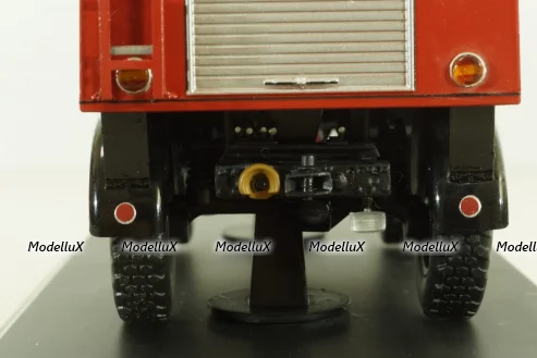 Mercedes Unimog 406 4x4  Feuerwehr Weiherhammer, B66042529, Schuco 1:43 (Без картонной коробки)