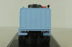 КО-413(53) мусоровоз на шасси Газ-53, серый/голубой, SSM1525, SSM 1:43