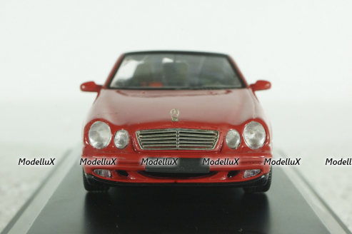 Mercedes CLK230 Cabriolet (A208), 1998 red, Schuco 1:43
