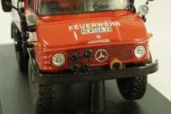 Mercedes Unimog 406 4x4  Feuerwehr Weiherhammer, B66042529, Schuco 1:43 (Без картонной коробки)