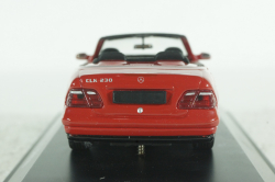 Mercedes CLK230 Cabriolet (A208), 1998 red, Schuco 1:43