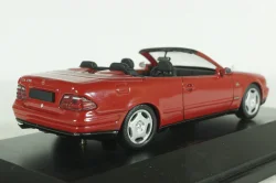 Mercedes CLK230 Cabriolet (A208), 1998 red, Schuco 1:43