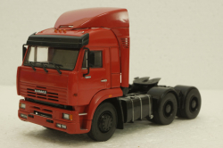 Камаз-6460 седельный тягач (со спойлером), красный, 102743, АвтоИстория 1:43