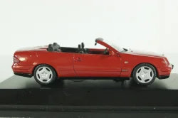 Mercedes CLK230 Cabriolet (A208), 1998 red, Schuco 1:43