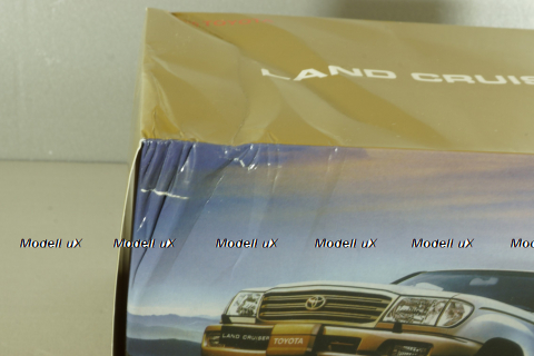 Toyota Land Cruiser 100, 2003 green, Paudi 1:18