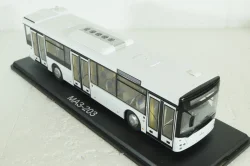 МАЗ-203 Городской автобус (белый), SSM4047 1:43