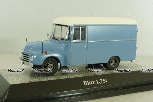 Opel Blitz 1,75t, Light blue, 11600, Premium Classixxs 1:43