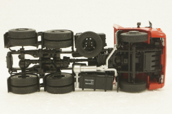 Камаз-6460 седельный тягач (со спойлером), красный, 102743, АвтоИстория 1:43